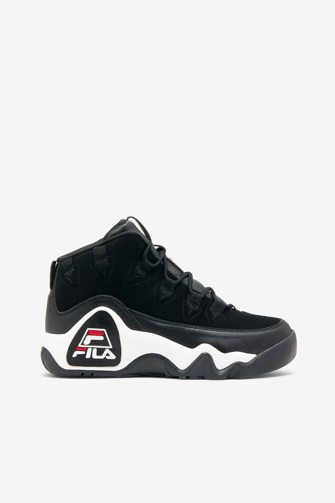 Fila Sneakers Grant Hill 1 Womens Black/White - India JYT-602751